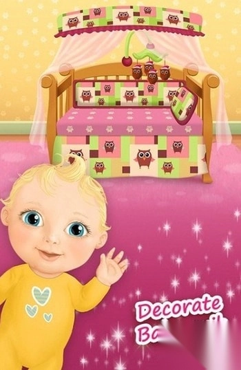 甜美小女孩托儿所2