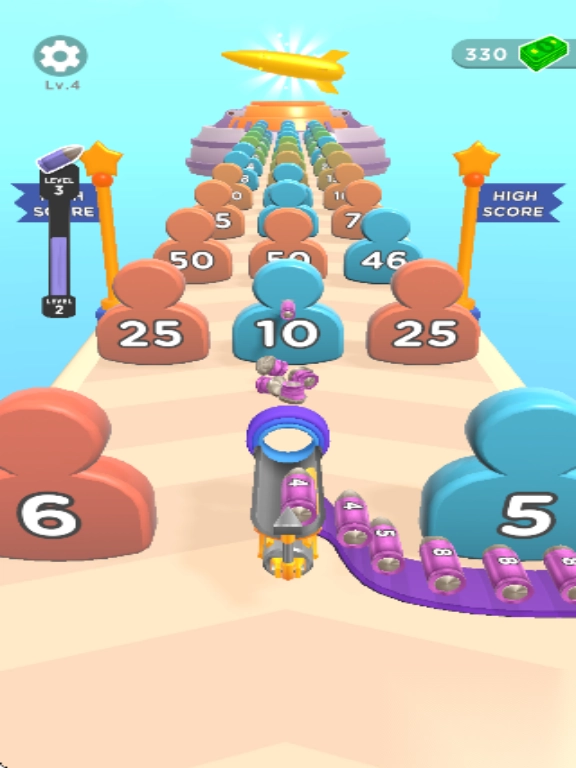 子弹数字组合跑2