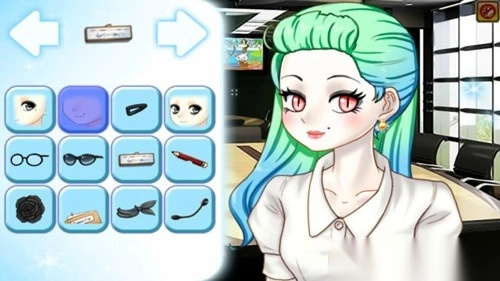 辦公室美女模擬圖1