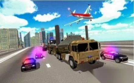 警车运输卡车截图3