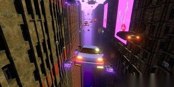 赛博朋克飞行赛车1