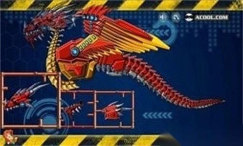 玩具机器人大战机器火龙2