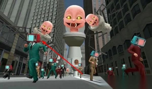 马桶人躲猫猫图1