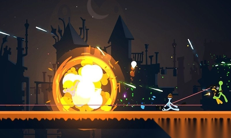 火柴人凌空对战