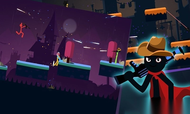 火柴人凌空对战