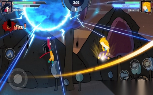 火柴人战士暗影龙珠格斗(2)