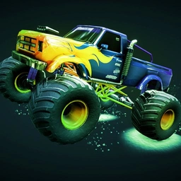 怪物卡车野蛮撞击