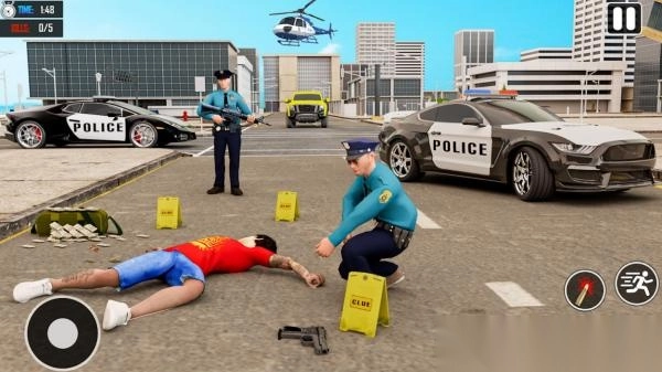 警车特技巨型坡道