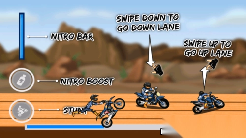 特技极限小轮车男孩