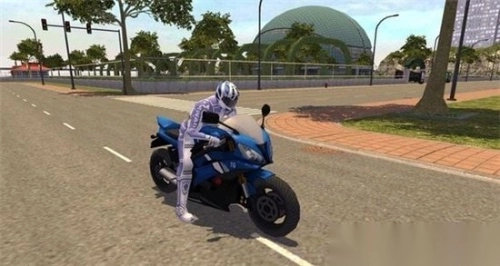 摩托车城市赛车手截图2