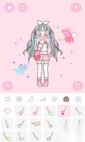 粉彩女孩最新版图2