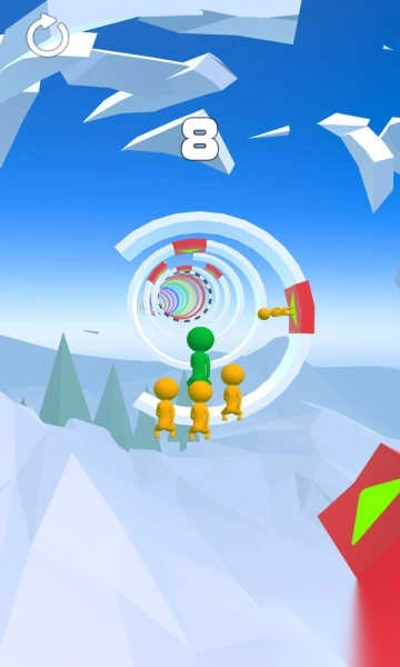 空中火柴人奔跑