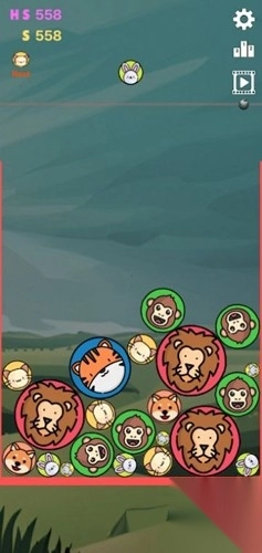 合并西瓜动物球