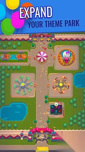 拥挤的主题公园图2