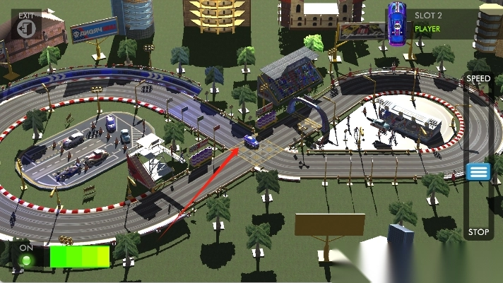 高科技赛车轨道赛车模拟图3