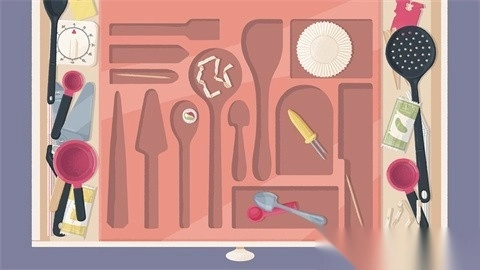 向左一点橱柜与抽屉