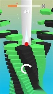 螺旋堆栈爆炸3D图1