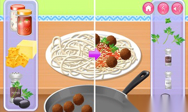 厨房做饭游戏
