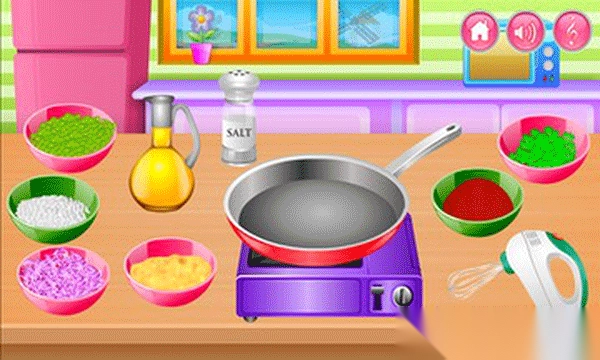 厨房做饭游戏