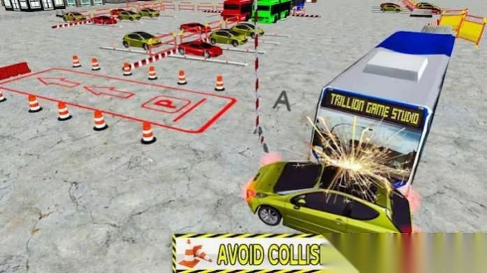 反向巴士停车3D图1