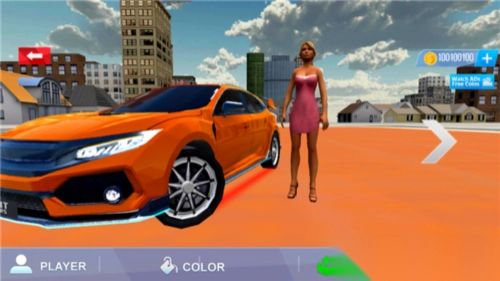 本田思域停车模拟器