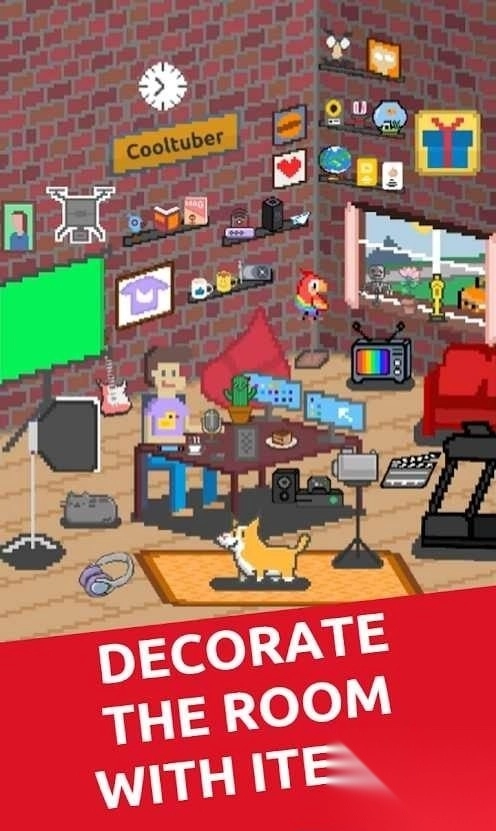 像素博主模拟器