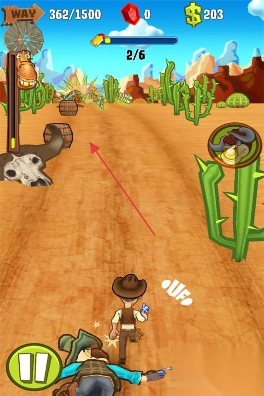 牛仔射击跑酷图1