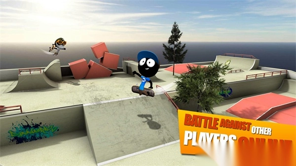 火柴人滑板之战