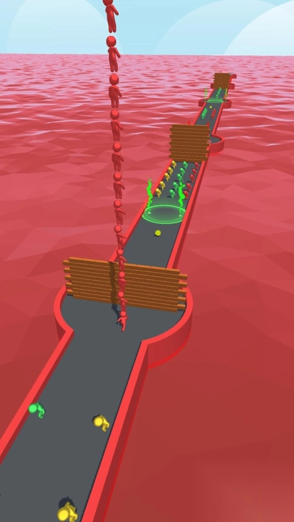 彩色人类叠高高