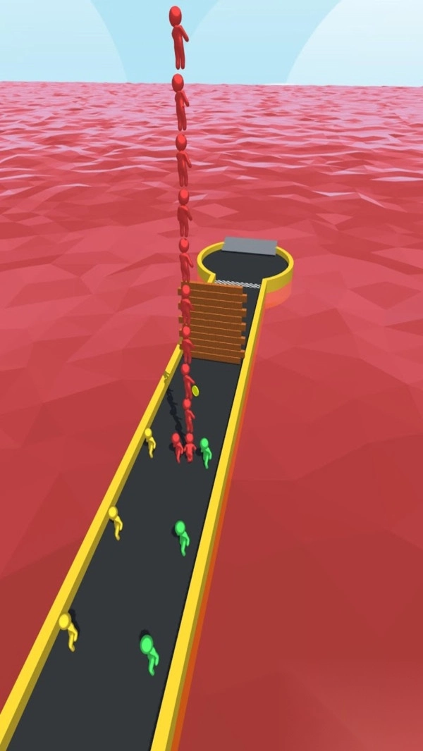 彩色人类叠高高