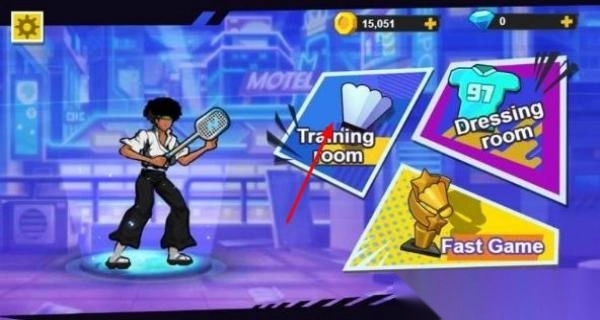 超能羽毛球比赛