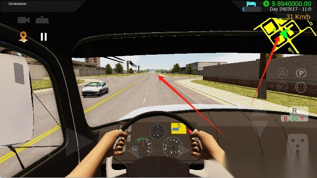 硬卡车荒野驾驶