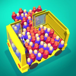 拥挤的公共汽车