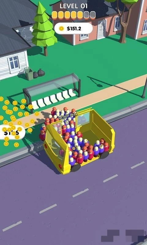 拥挤的公共汽车-图2