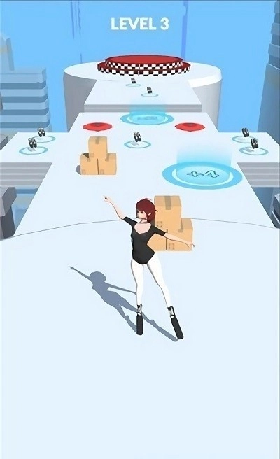 芭蕾美女散步图1