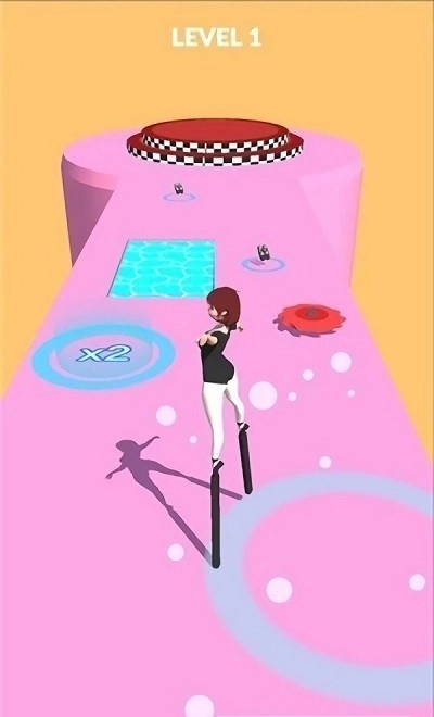 芭蕾美女散步图3