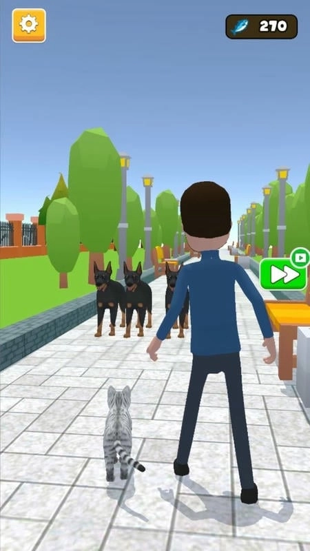 被迫营业的猫猫截图1