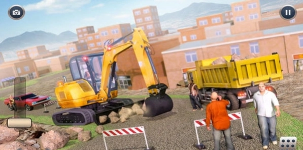 起重挖掘机施工(2)