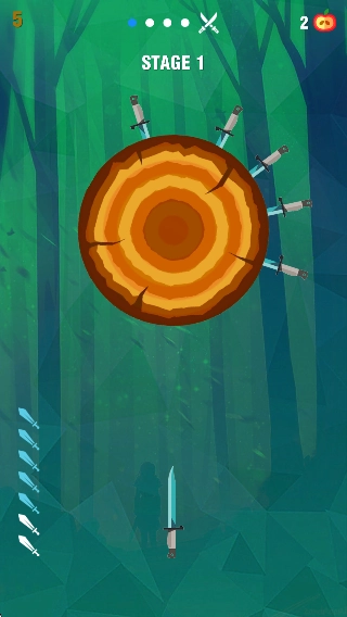 飞刀射靶大战截图1