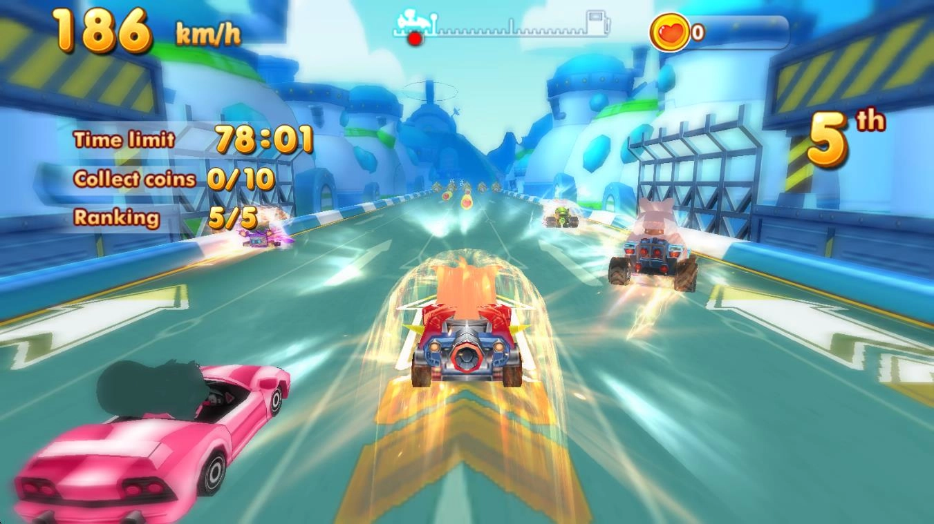 猫汤姆速度卡丁车