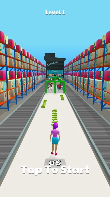 房屋物品收集奔跑图1