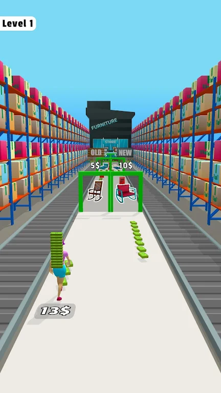 房屋物品收集奔跑图3