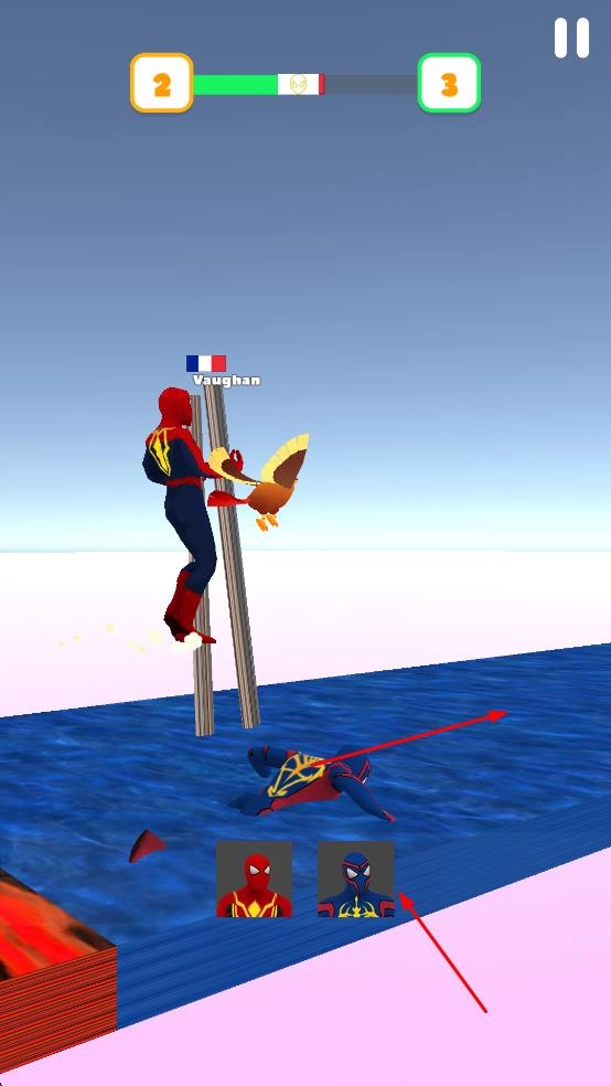 英雄變形跑酷圖3