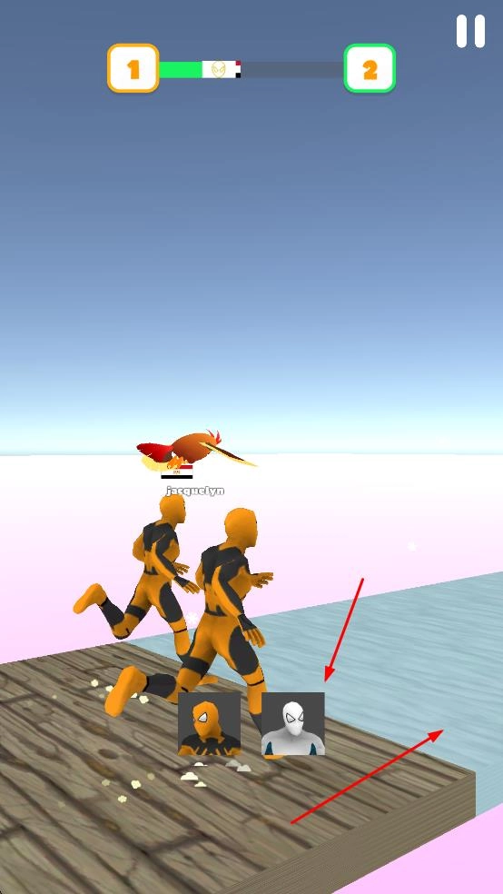 英雄變形跑酷圖1