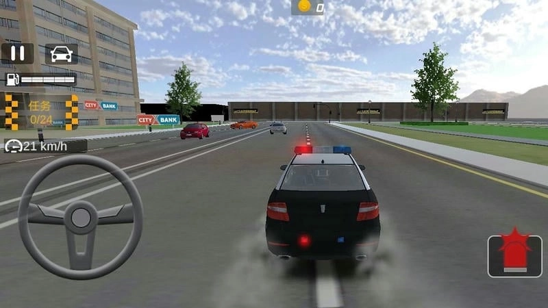 真实警车驾驶模拟器