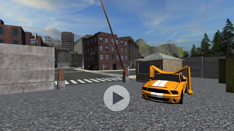 3d飞行汽车模拟