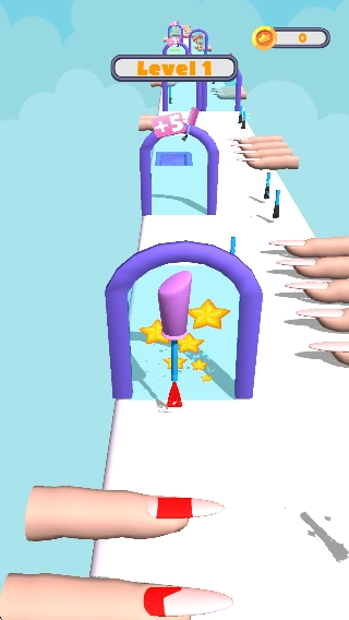 美甲刷跑起来图3