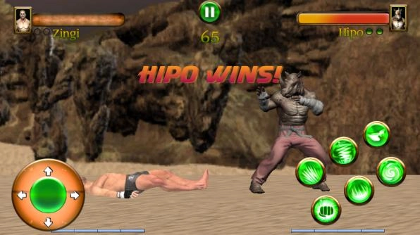 真正的格斗游戏