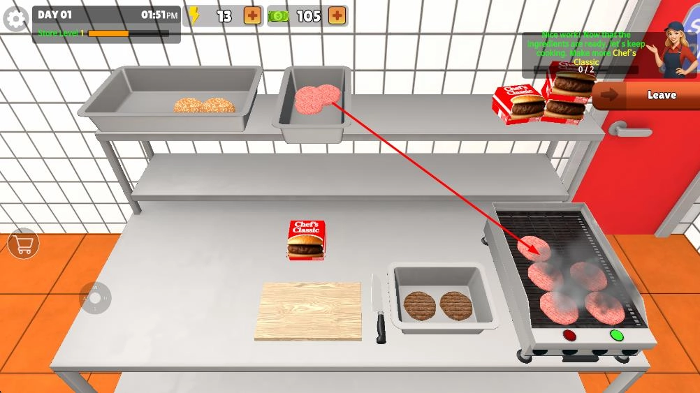 我的汉堡屋模拟器图2