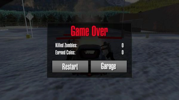 赛车撞僵尸游戏截图2